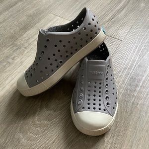 Native Jefferson Toddler Slip-on Pigeon Gray 9